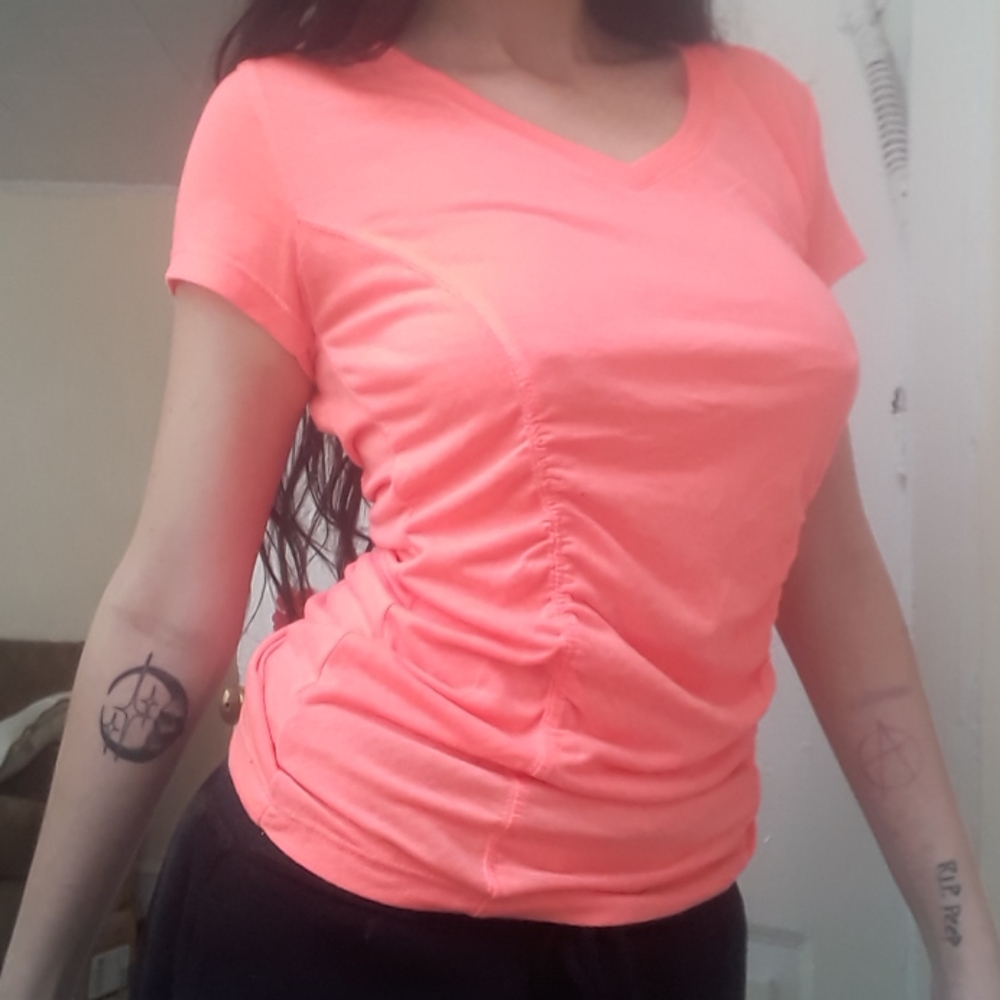 Marika S pink performance tee